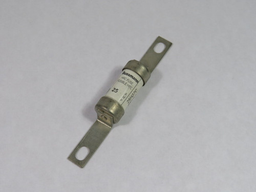 Bussmann 25H07C Bolt On Fuse 25A 600V USED