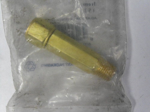 Western Enterprises 153 Brass Hose Adaptor Extension ! NWB !