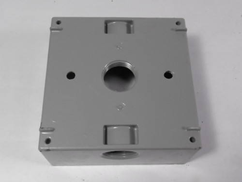 Bell Outdoor 5342-0 Weatherproof Box 5 Knockouts 3/4" USED