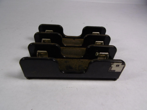 Taylor Fuse 60323 Ceramic Fuse Holder 30A 600V 3P USED