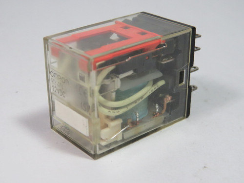 Omron MY4N-DC12-S Relay 12VDC 5A 250VAC USED
