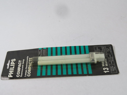 Philips PL-S 13W/41 Compact Fluorescent Lamp 2-Pin 13W 120V ! NEW !