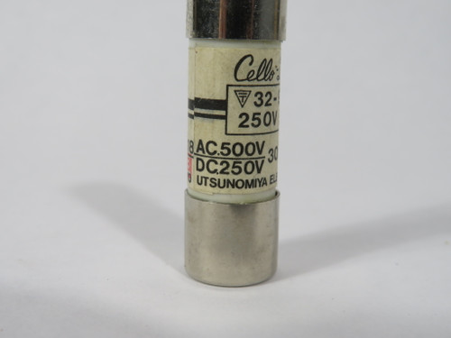 Utsunomiya PC1-30A Cello-Lite Fuse 30A 500VAC 250VDC USED