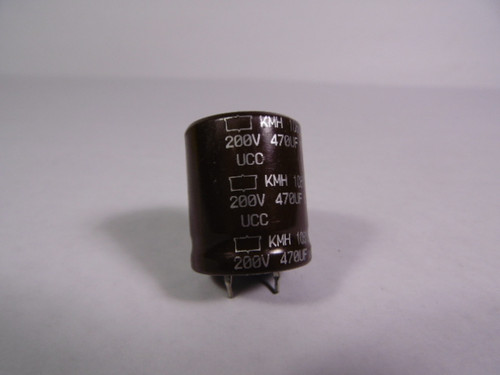UCC EKMQ201VSN471MP Aluminum Electrolytic Capacitor 200V 470uf ! NOP !