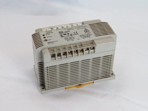 Omron S82K-10024 Power Supply w/DC Low 24VDC 4.2A DC Low: 24VDC 0.1A USED