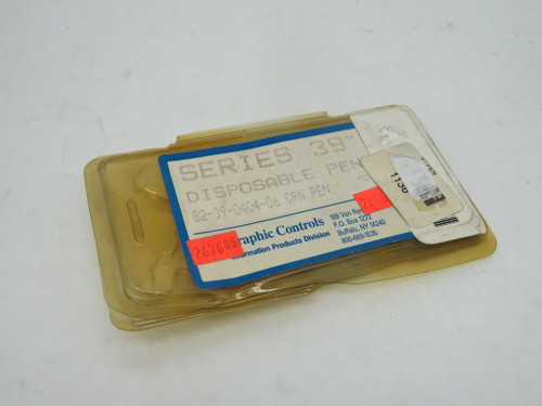 Graphic Controls 82-39-0104-06 Green Chart Recorder Pen Lot of 3 NOP