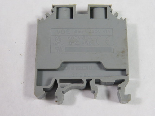 Connectwell CTS6U Terminal Block 41A Lot of 20 USED