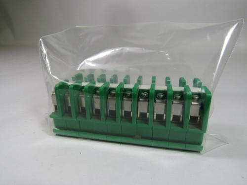 Allen-Bradley 1492-CA1G Terminal Block Lot of 20 GREEN USED