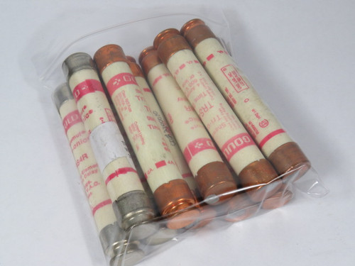 Gould Shawmut TRS4R Dual Element Time Delay Fuse 4A 600V Lot of 10 USED