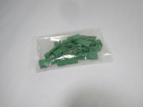 Weidmuller ZP-2.5/1AN-GN Connector Module Plug In Lot of 15 GREEN USED