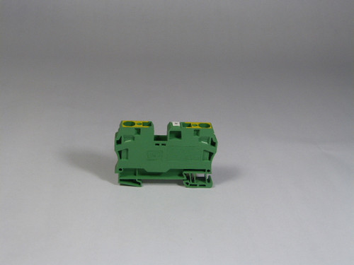Weidmuller ZPE-10 Terminal Block 2X Spring Green USED