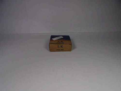 LK UCF206 4-Bolt Square Flange Pillow Block Bearing ! NEW !
