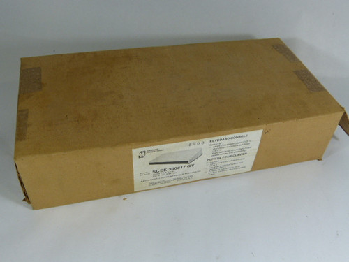 Hammond SCEK-360817-GY Aluminium Keyboard Console ! NEW !