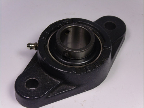 FHB UCFL205-16 Pillow Block Flange Bearing 1" Bore With Lock Collar USED