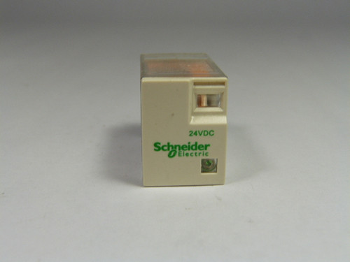 Telemecanique RXM4LB2BD Mini Relay 24VDC W/ Led Indicator 3A 250VAC USED