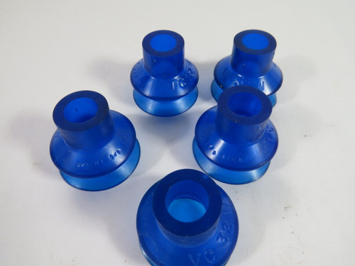 Visca VC-32W Type D Skirted Vacuum Cups 5-PK USED