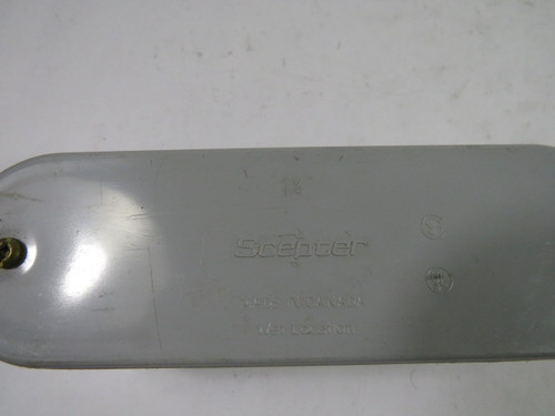Scepter SC-40S 1 1/4" Conduit Body with Cover USED