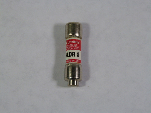 Littelfuse KLDR-8 Time Delay Fuse 8A 600V USED