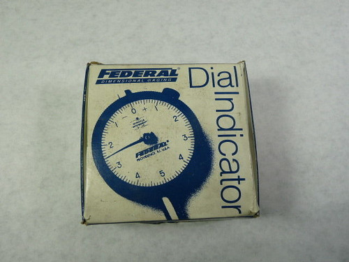 Federal P3I Dial Indicator 0.005mm AS IS