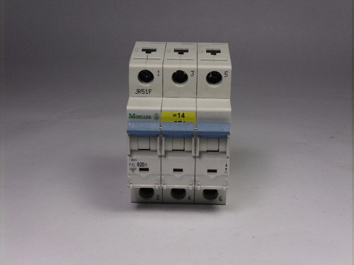 Moeller PXL-B20/3 Miniature Circuit Breaker 400V 3Pole USED