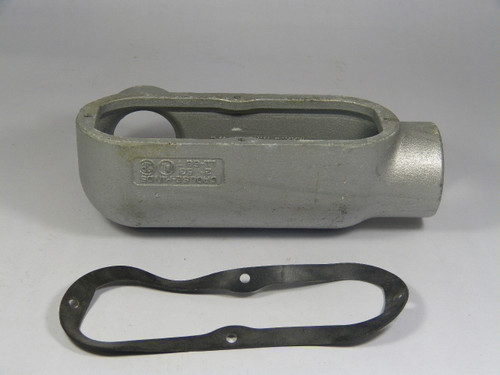 Crouse-Hinds LR68 Conduit Body 2" Diameter Form 8 Type LR ! NOP !