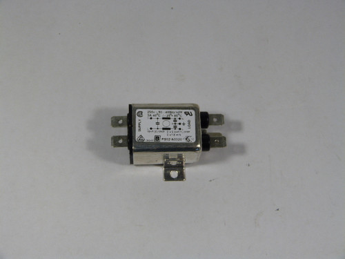 Bulgin PS02/A0320/63 Base Mounting Line Filter 3 Amp 250 Vac USED
