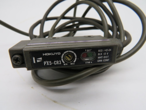 Hokuyo PX5-CR3 Photoelectric Switch 12-24VDC USED