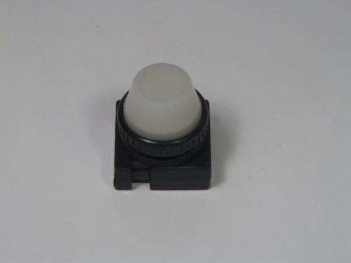 C3 FVLU24A-PLLWE Pilot/Indicator Light 30MM 24V 3W White Lens USED