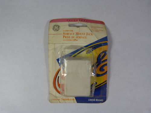 General Electric CTP6266WH Surface Mount Jack SHELF WEAR NEW