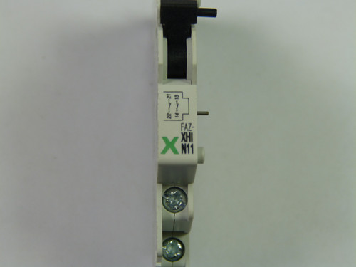 Moeller FAZ-XHIN11 Faz Auzilliary Contact Supplementary Protector USED