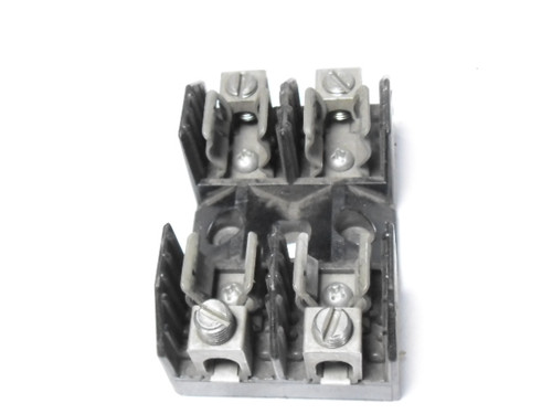 Bussmann H25030-2C Fuse Block 30A 250V 2-Pole USED