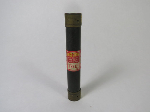 Fusetron FRS-12 Dual Element Time Delay Class K5 Fuse USED