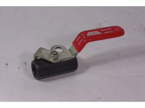 MASCSS DR-1 1/4" Carbon Steel Ball Valve ! NOP !