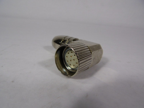 Coninvers CA-12S1N12T007 Connector M23 12Pin 48VAC 74VDC 8A 6-10mm Cable Dia NOP