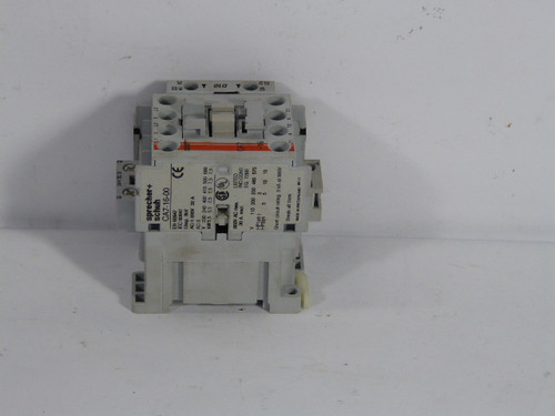 Sprecher + Schuh CA7-16D-10-24 Contactor 16A 24VDC Coil 1NO USED