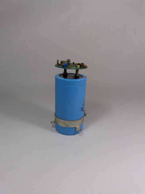 Mallory CGS742T200X5L Capacitor W/ Pc Board 200Vdc 7400Mfd USED