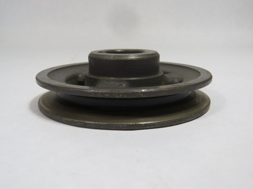 Browning AK44 V-Belt Pulley 1-1/16" Bore 1 Groove 4.25" OD 3L 4L A Belt USED