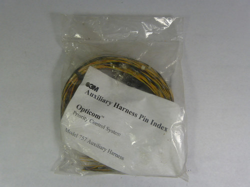 3M Opticom 757 Auxiliary Harness Pin Index Wiring Cable NWB