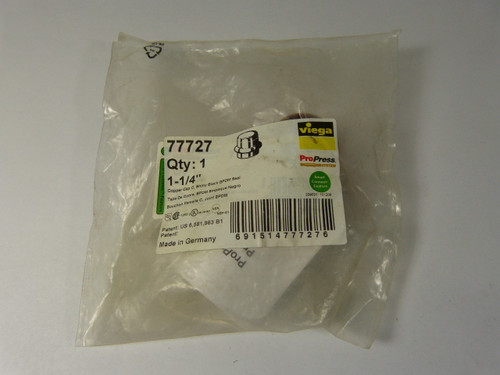 Viega 77727 ProPress Crimp Copper Cap 1-1/4 Inch NWB
