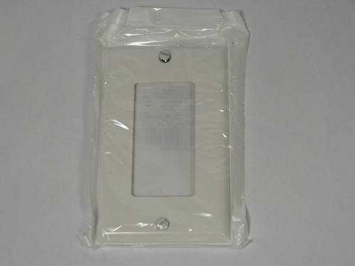 Leviton 80401-W Plastic Wall Plate Lot of 12 ! NWB !