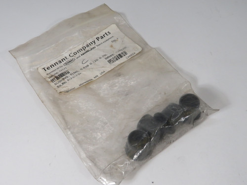 Tennant 72777 Plastic Flange Bushing 1"OD 0.625"ID 0.737"W Lot/4 HOLEY BAG NWB