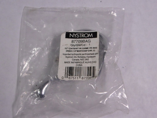 Nystrom 87709BAG Multi-Purpose Hook 5.5" NWB