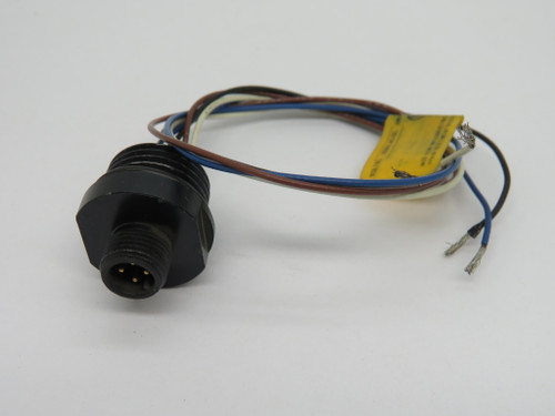 Allen-Bradley 888D-M4AC1-0M3 Receptacle DC Micro M12 Male Straight 4 Pin USED