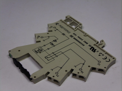Weidmuller 8533660000 Din Mount Relay 24VDC USED