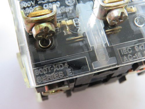 Allen-Bradley 800T-FXA5 2-Position Push-Pull Device No Cap 2NCLB USED