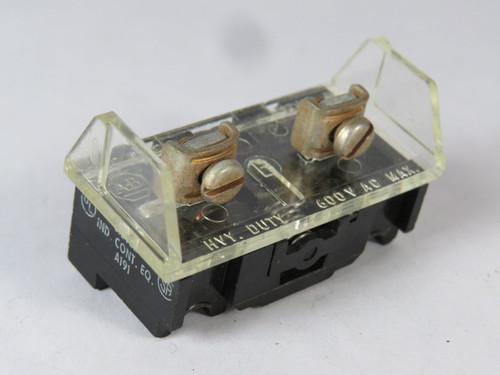 Allen-Bradley 800T-XD6 Mini Contact Block 1NC 600VAC Series B USED