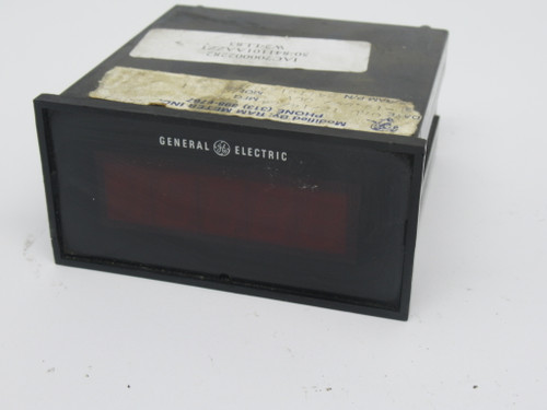 General Electric 50-841101AAZZ1 Digital Panel Meter 500VDC USED