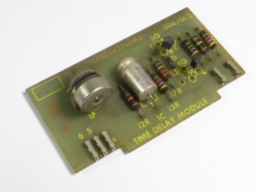 General Electric 357505KT700A3 Time Delay Module USED