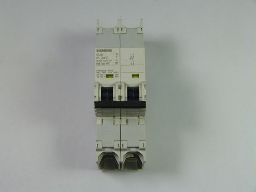 Siemens 5SJ4206-8HG41 MCB 2 Pole 6 Amp USED