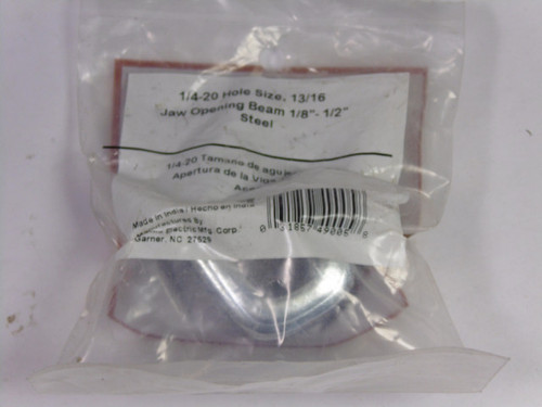 Generic 49005 Steel Beam Clamp 1/8-1/2"  NWB